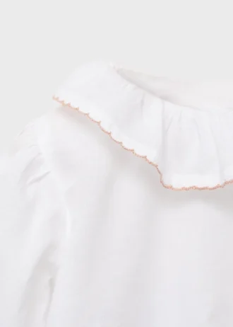 Blouse à col babydoll