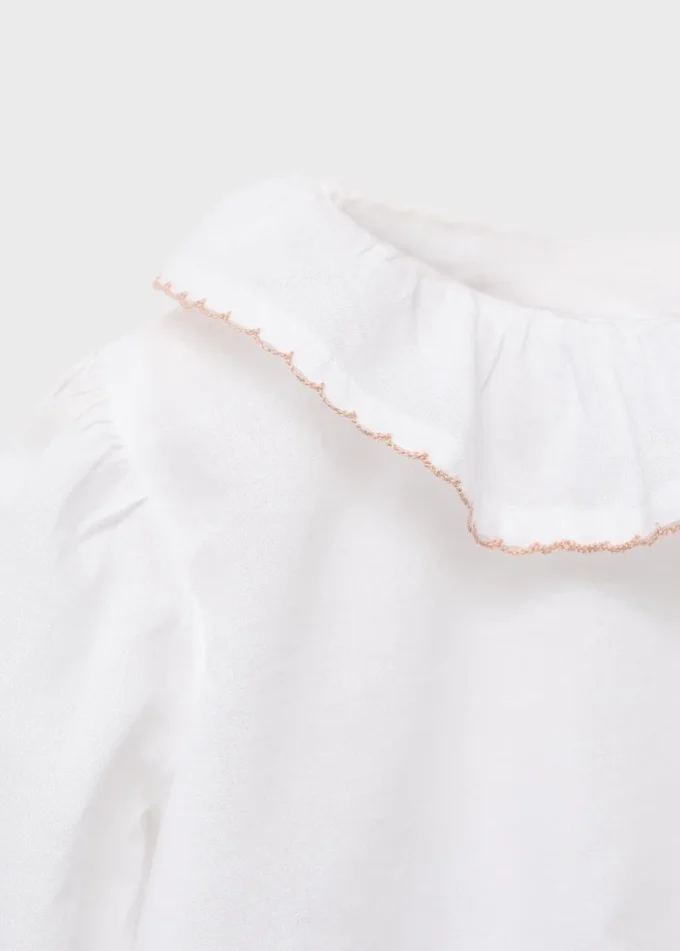 Blouse à col babydoll