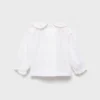 Blouse à col babydoll