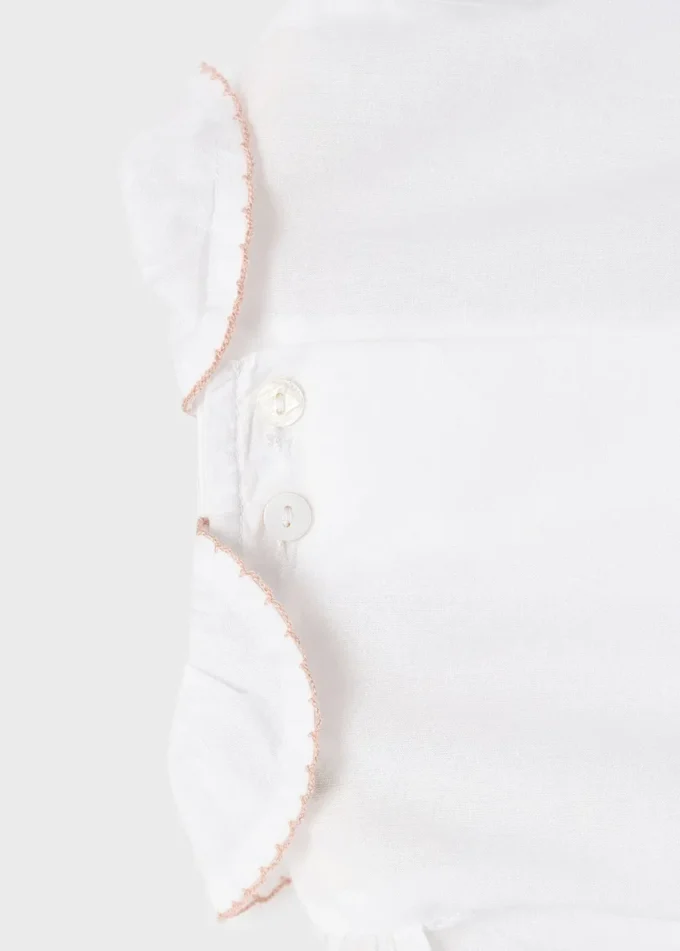 Blouse à col babydoll