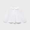 Blouse à col Claudine