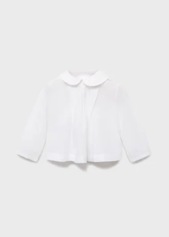 Blouse à col Claudine