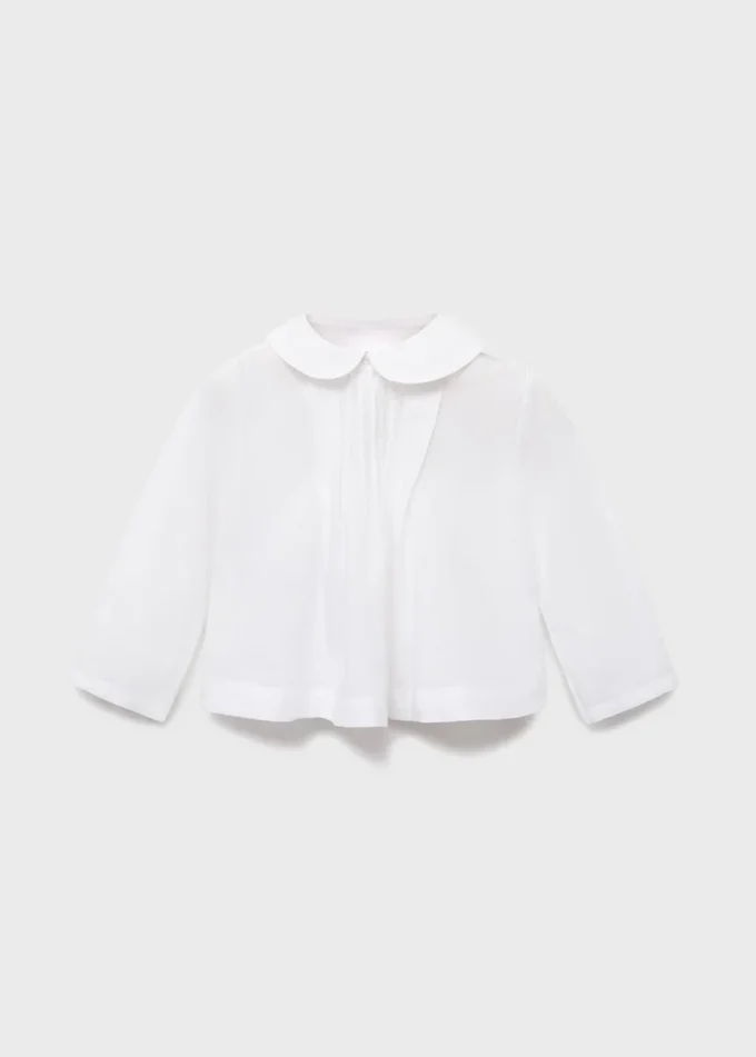 Blouse à col Claudine