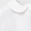 Blouse à col Claudine