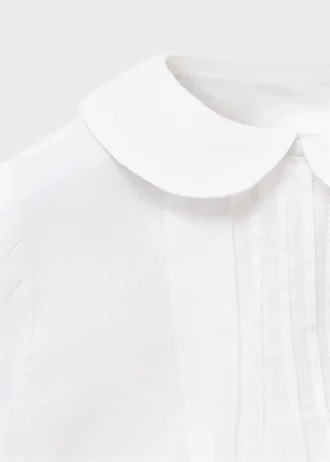 Blouse à col Claudine