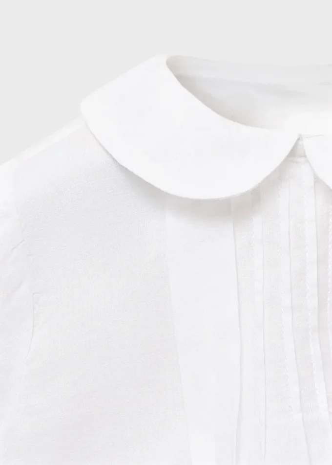 Blouse à col Claudine
