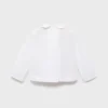 Blouse à col Claudine