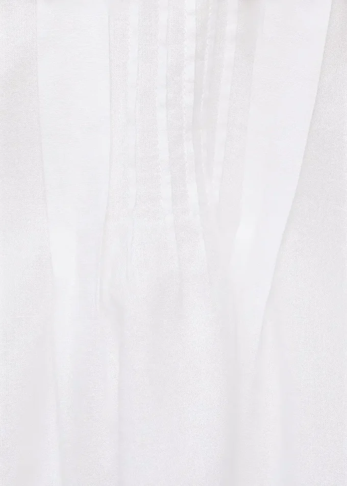 Blouse à col Claudine