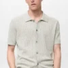 Blouse en coton avec détails en dentelle