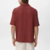 Blouse en coton avec détails en dentelle