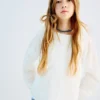 Blouse en coton brodé