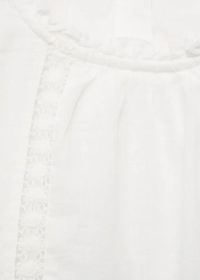 Blouse en coton brodé Blouse en coton brodé