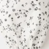 Blouse en coton à fleurs