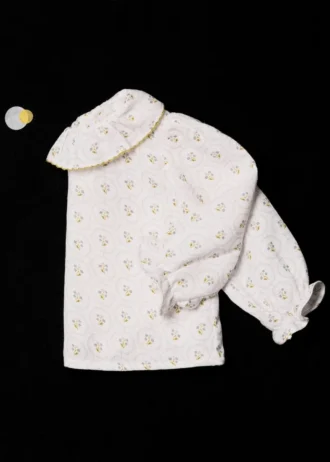 Blouse en coton imprimé