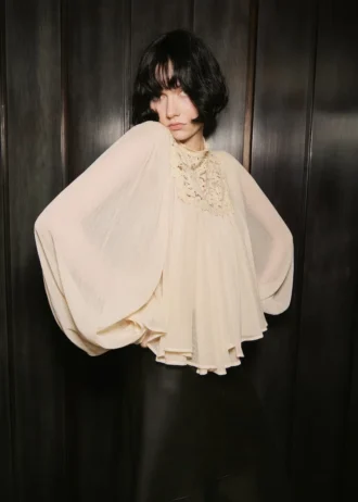 Blouse en dentelle