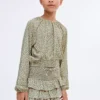Blouse à imprimé floral