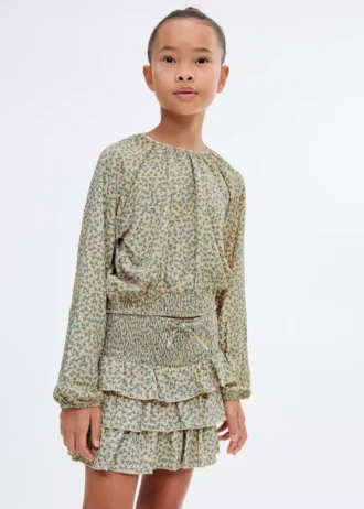 Blouse à imprimé floral