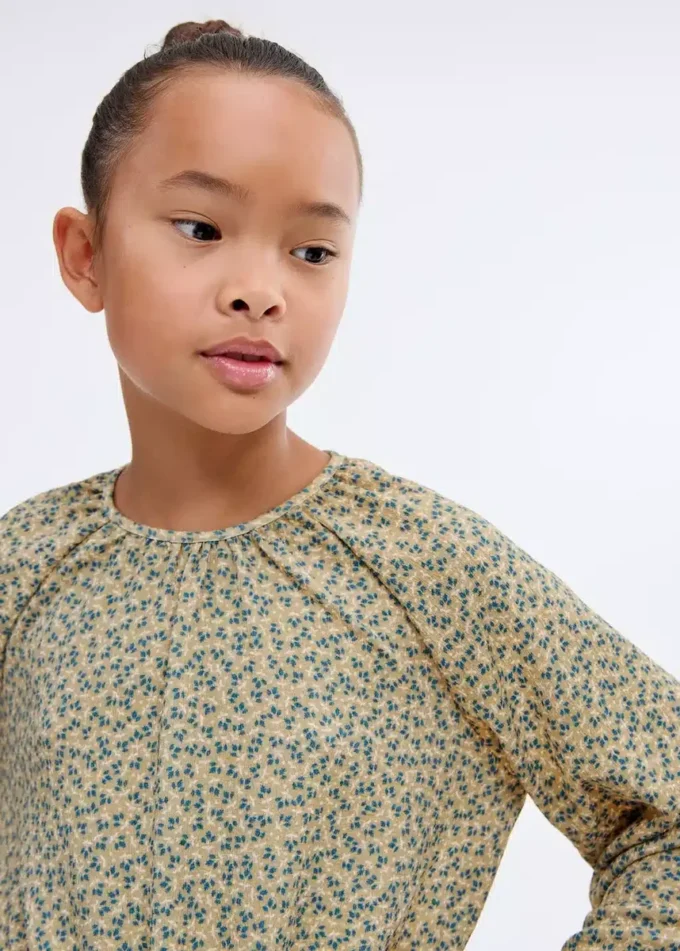 Blouse à imprimé floral