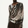 Blouse imprimé zèbre