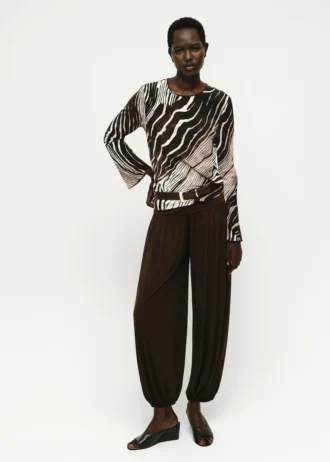 Blouse imprimé zèbre