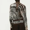 Blouse imprimé zèbre