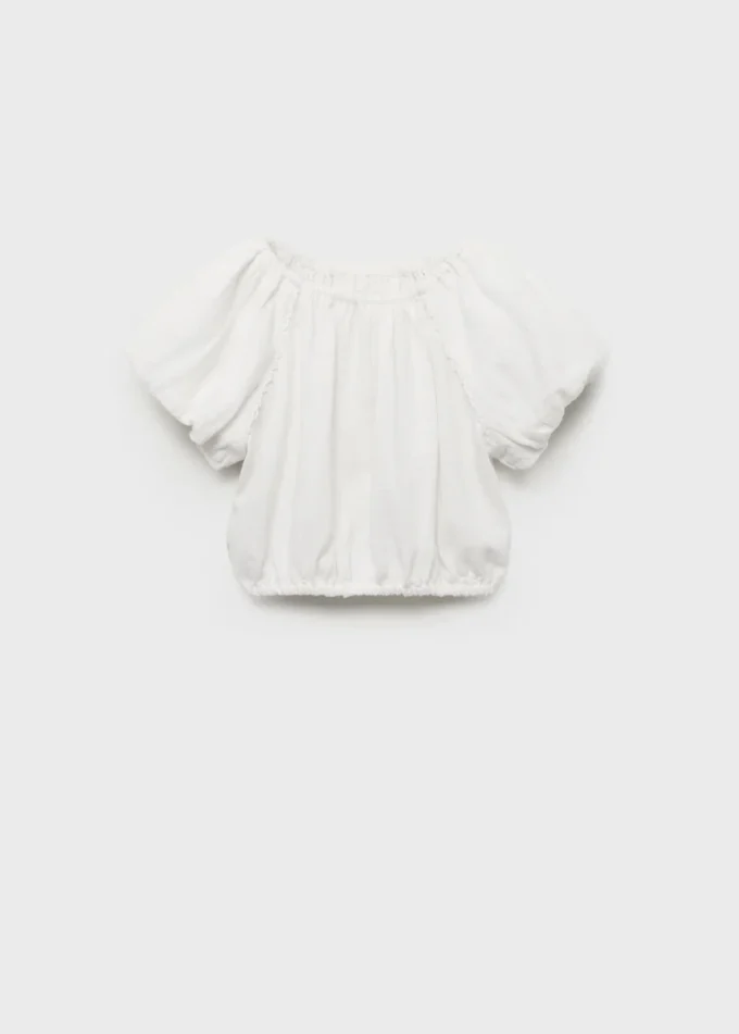 Blouse à manches bouffantes Blouse à manches bouffantes