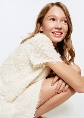 Blouse à paillettes