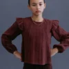 Blouse à plis Blouse à plis