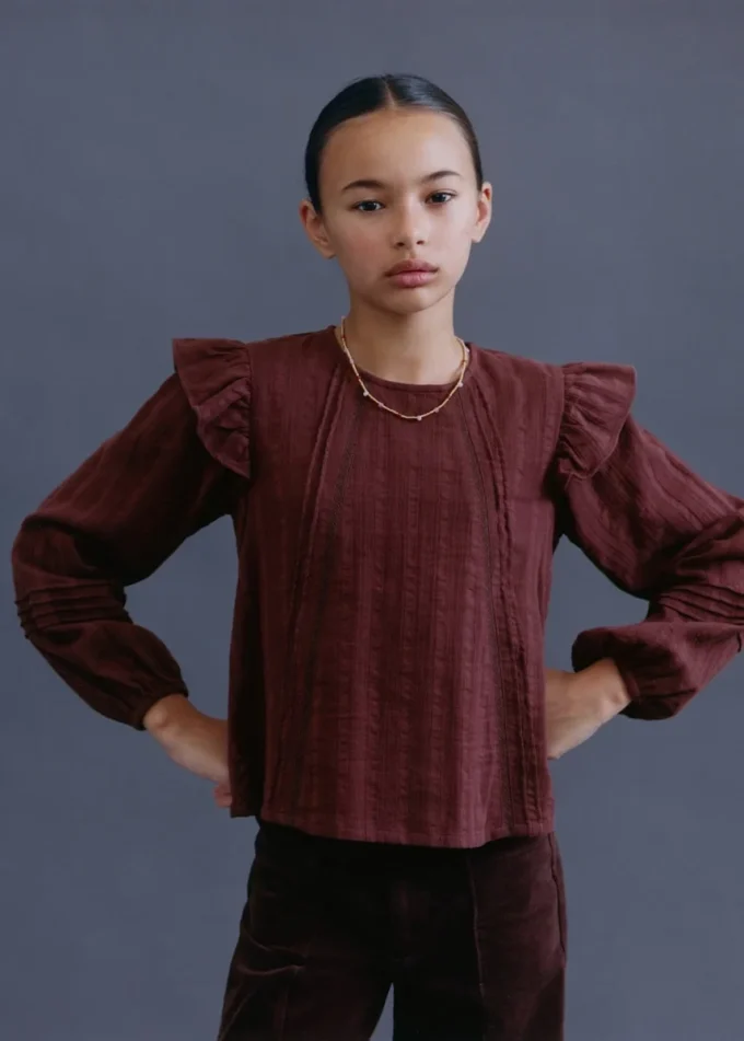 Blouse à plis Blouse à plis