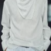 Blouse rayée avec foulard