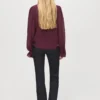 Blouse à volants avec foulard