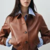 Blouson aviateur 100 % cuir