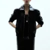 Blouson aviateur en cuir