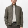 Blouson bomber déperlant