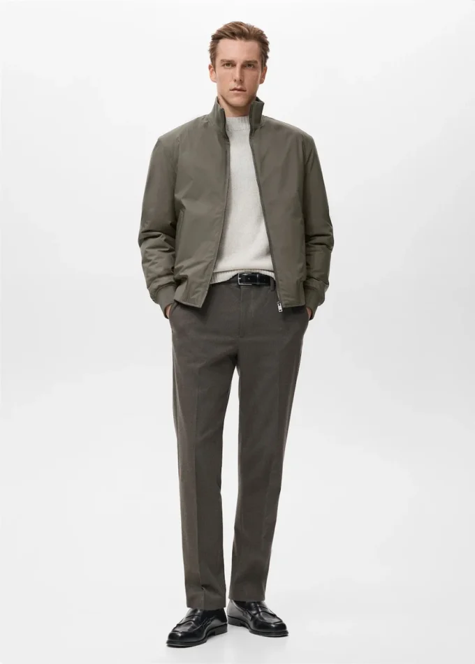 Blouson bomber déperlant
