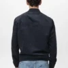 Blouson bomber effet suédé