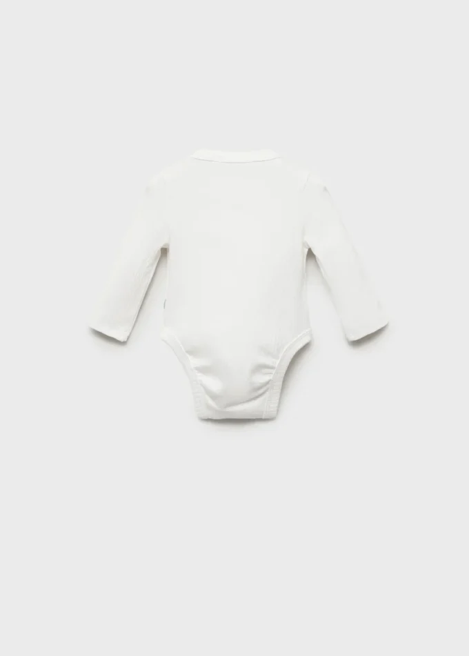 Body à col en V avec boutons