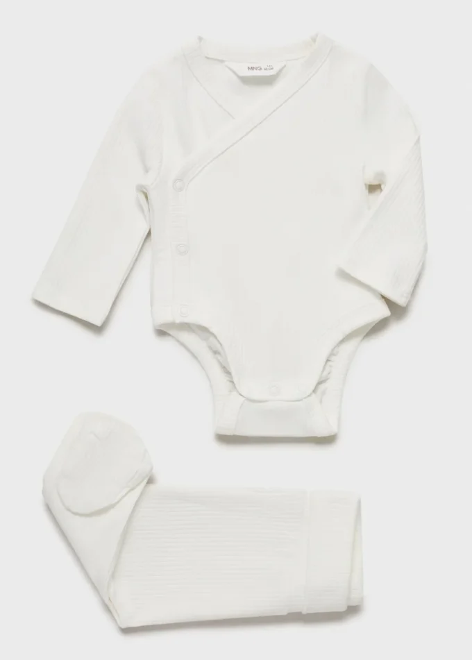 Body à col en V avec boutons
