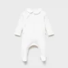 Body en coton avec col Claudine