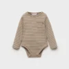 Body rayé en coton Body rayé en coton