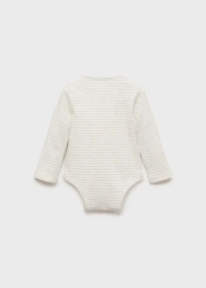 Body rayé en coton Body rayé en coton