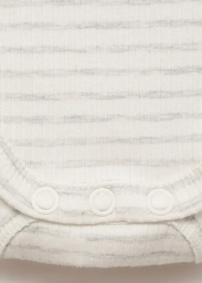 Body rayé en coton Body rayé en coton