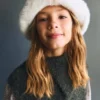 Bonnet effet fourrure