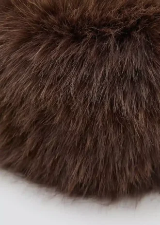 Bonnet en fausse fourrure