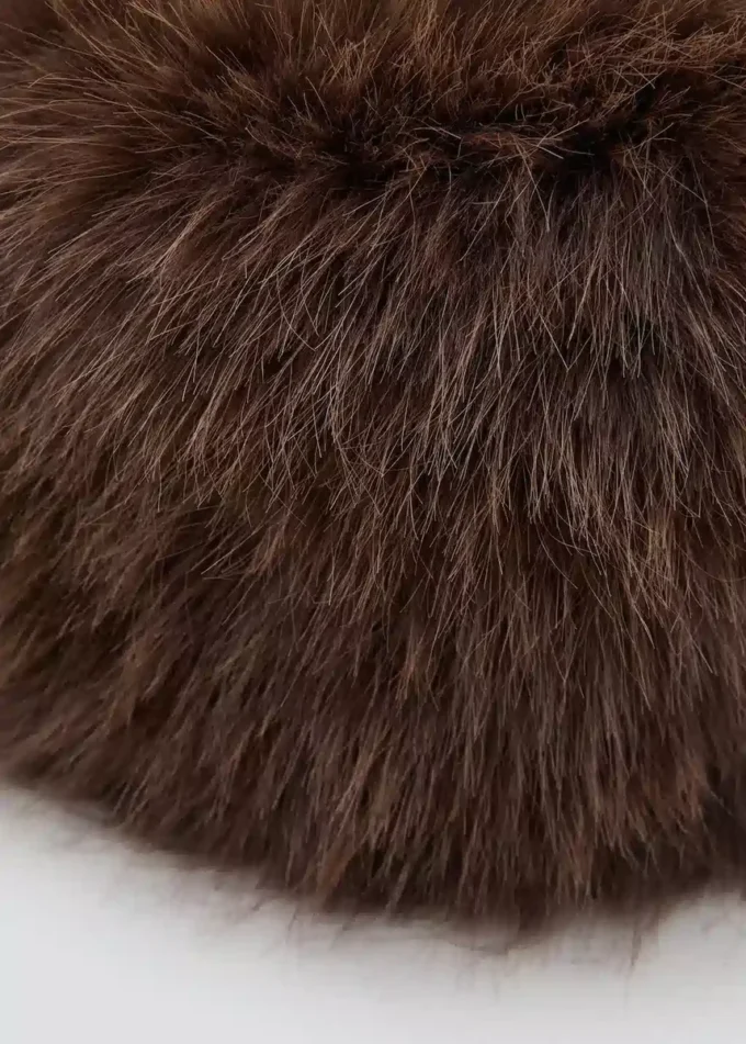 Bonnet en fausse fourrure