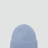 Bonnet en lurex côtelé