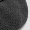 Bonnet en maille côtelée