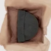 Bonnet en maille côtelée