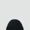 Bonnet en maille côtelée