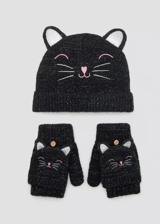 Bonnet Lurex Kitty